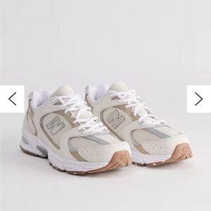 New Balance 530 Linen Salt Beige White 8.5 Women